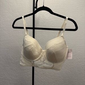 White Lace Bra